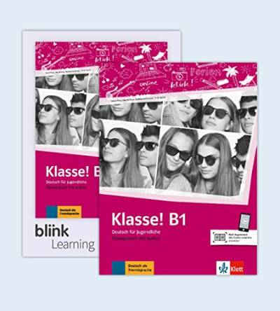 Klasse! B1 - Media Bundle BlinkLearning: Deutsch für Jugendliche. Übungsbuch mit Audios inklusive Lizenzcode BlinkLearning (14 Monate) (Klasse!: Deutsch für Jugendliche) von Klett